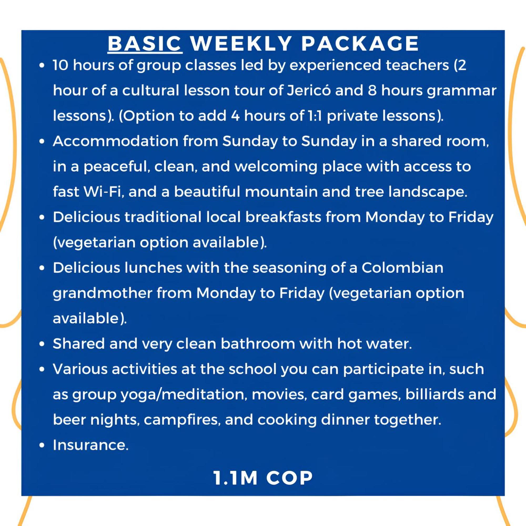 ホテル Spanglish Colombia ヘリコ エクステリア 写真